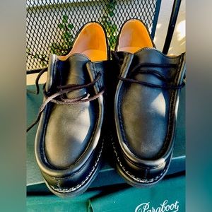 Brand New! Mens Paraboot Nior, size 41-US 8 Made in France Piped seam Derby